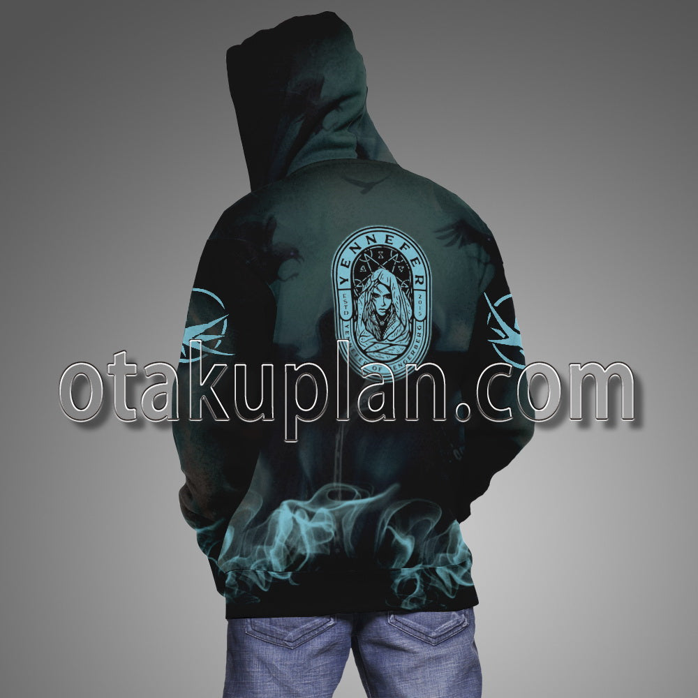 The Witcher Yennefer Cosplay Hoodie