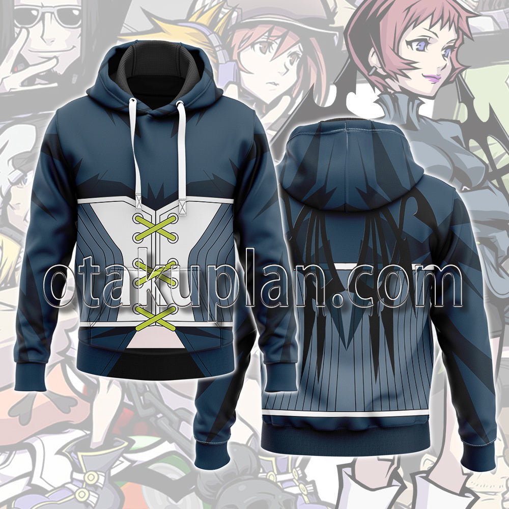 The World Ends with You The Animation Uzuki Yashiro Cosplay Hoodie