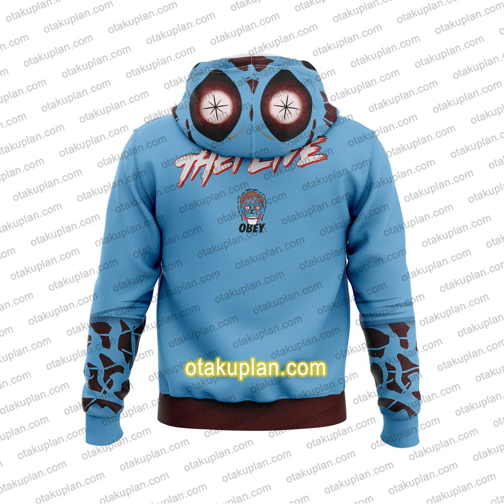 They live Cosplay Hoodie