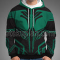 Thor 3 Ragnarok Hela Battle Suit Cosplay Hoodie