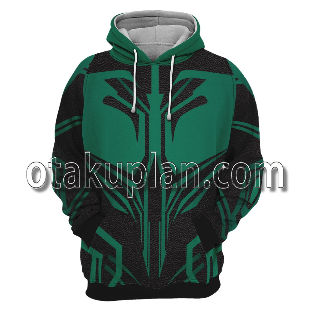 Thor 3 Ragnarok Hela Battle Suit Cosplay Hoodie