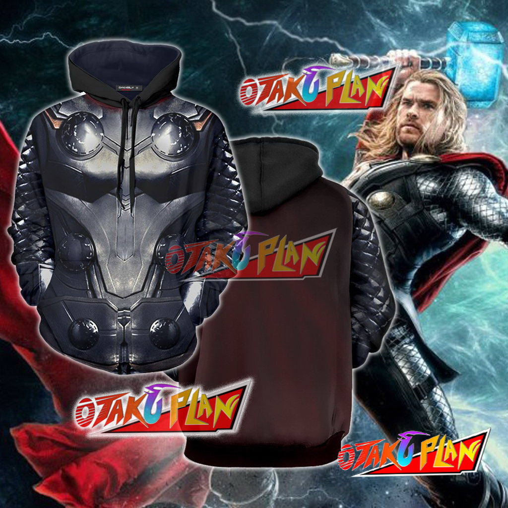 Thor Cosplay 3D Hoodie