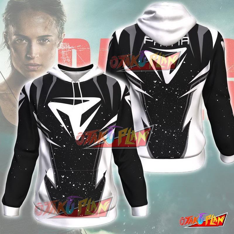 Tomb Raider Patna All Over Print Pullover Hoodie