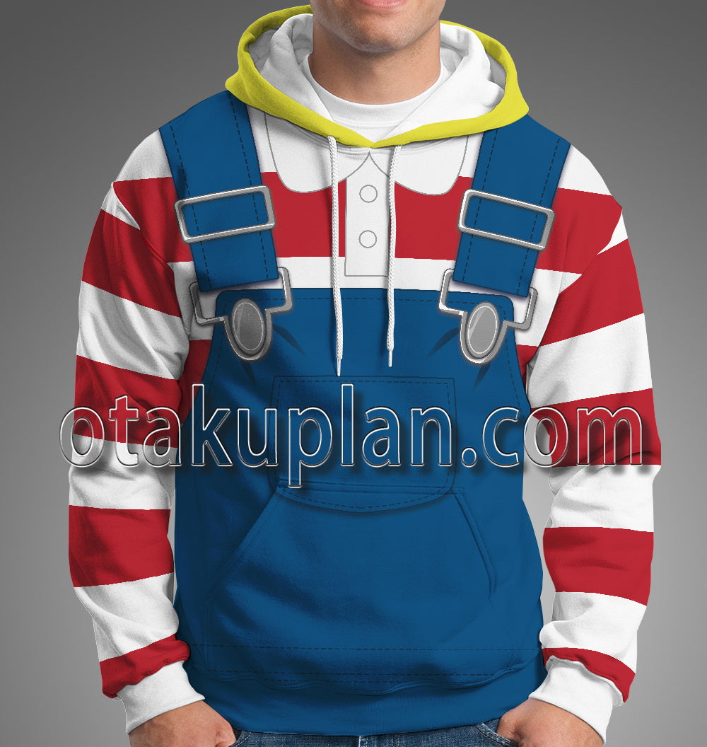 Tomodachi Game Manabu kun Cosplay Hoodie