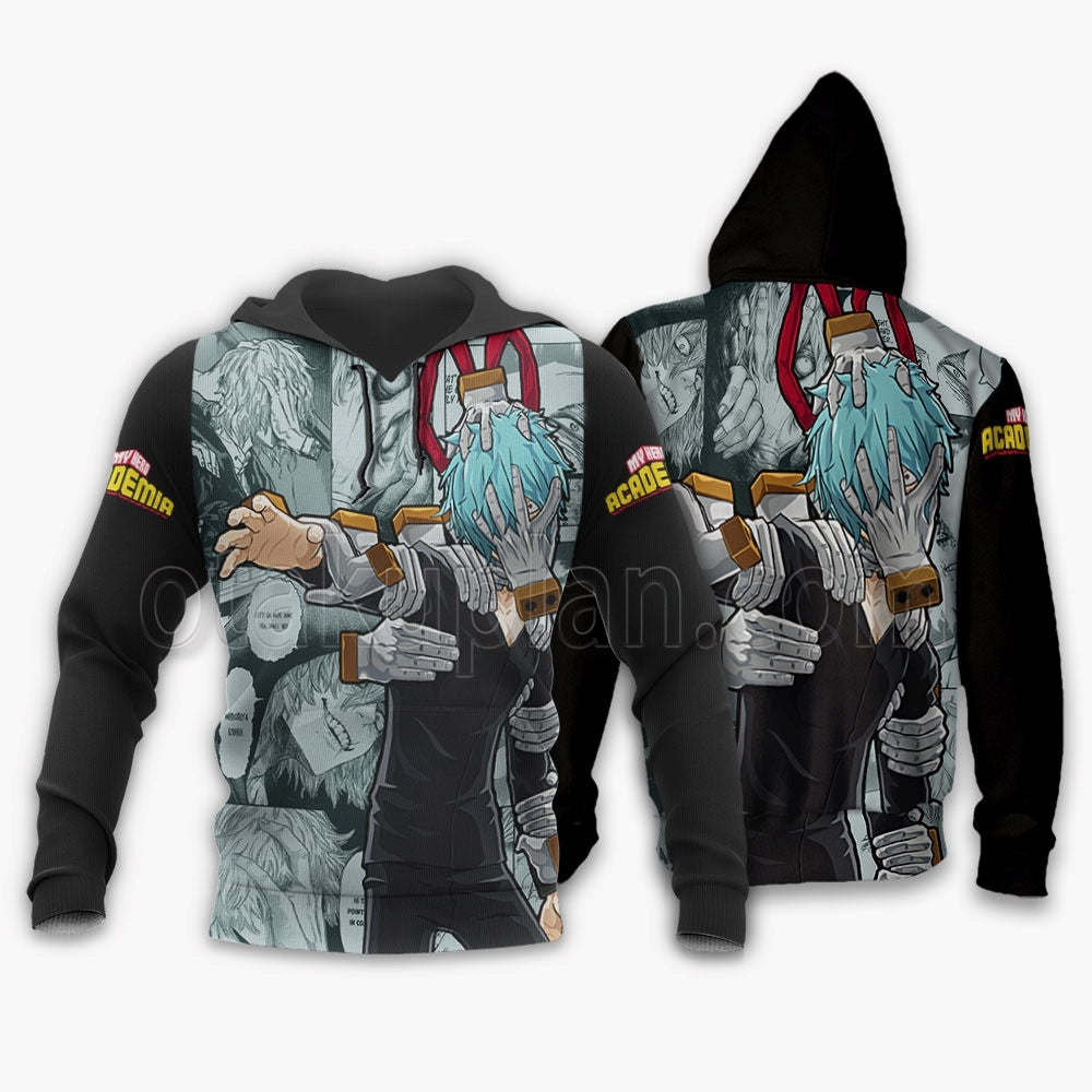 Tomura Shigaraki Hoodie Custom Manga Style