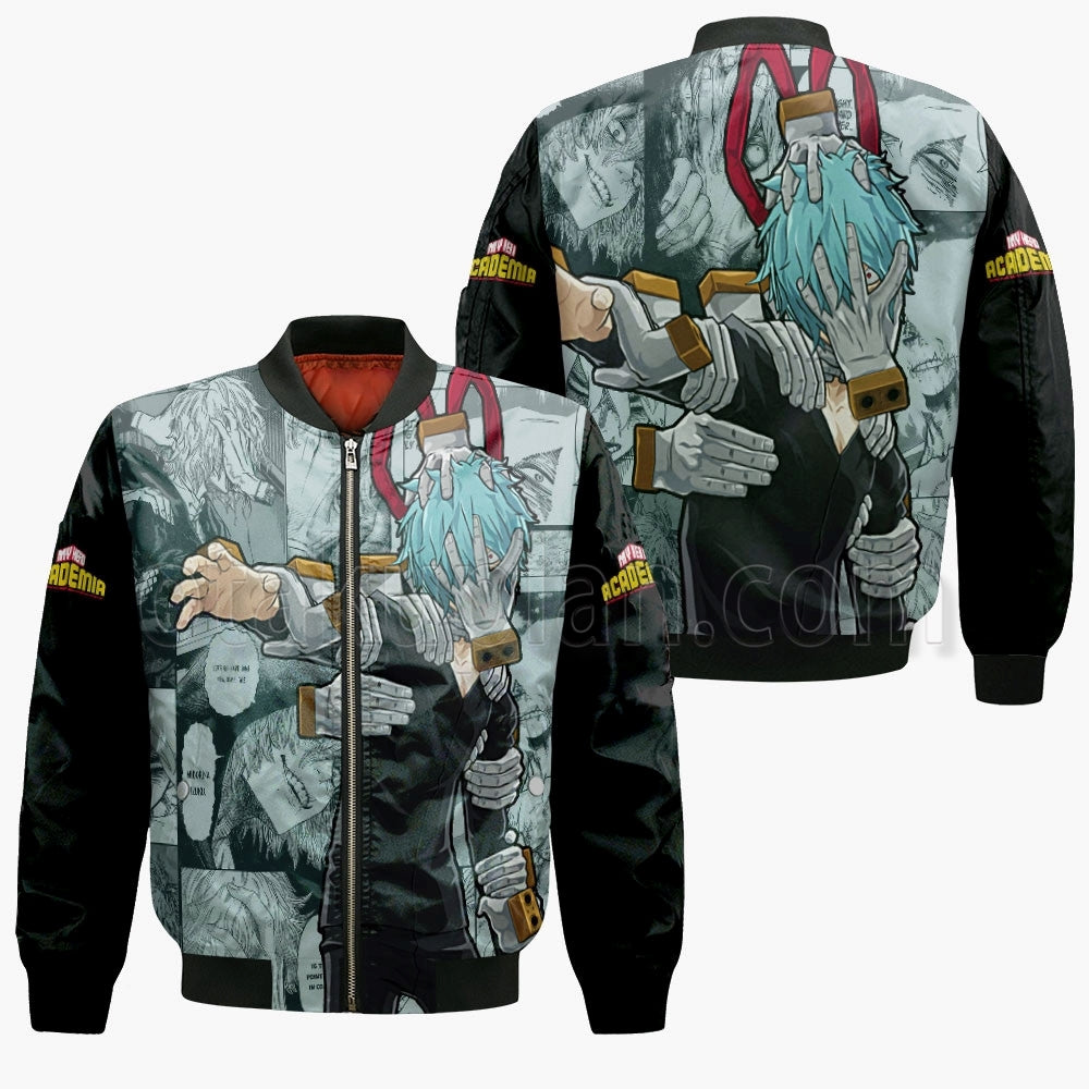 Tomura Shigaraki Hoodie Custom Manga Style
