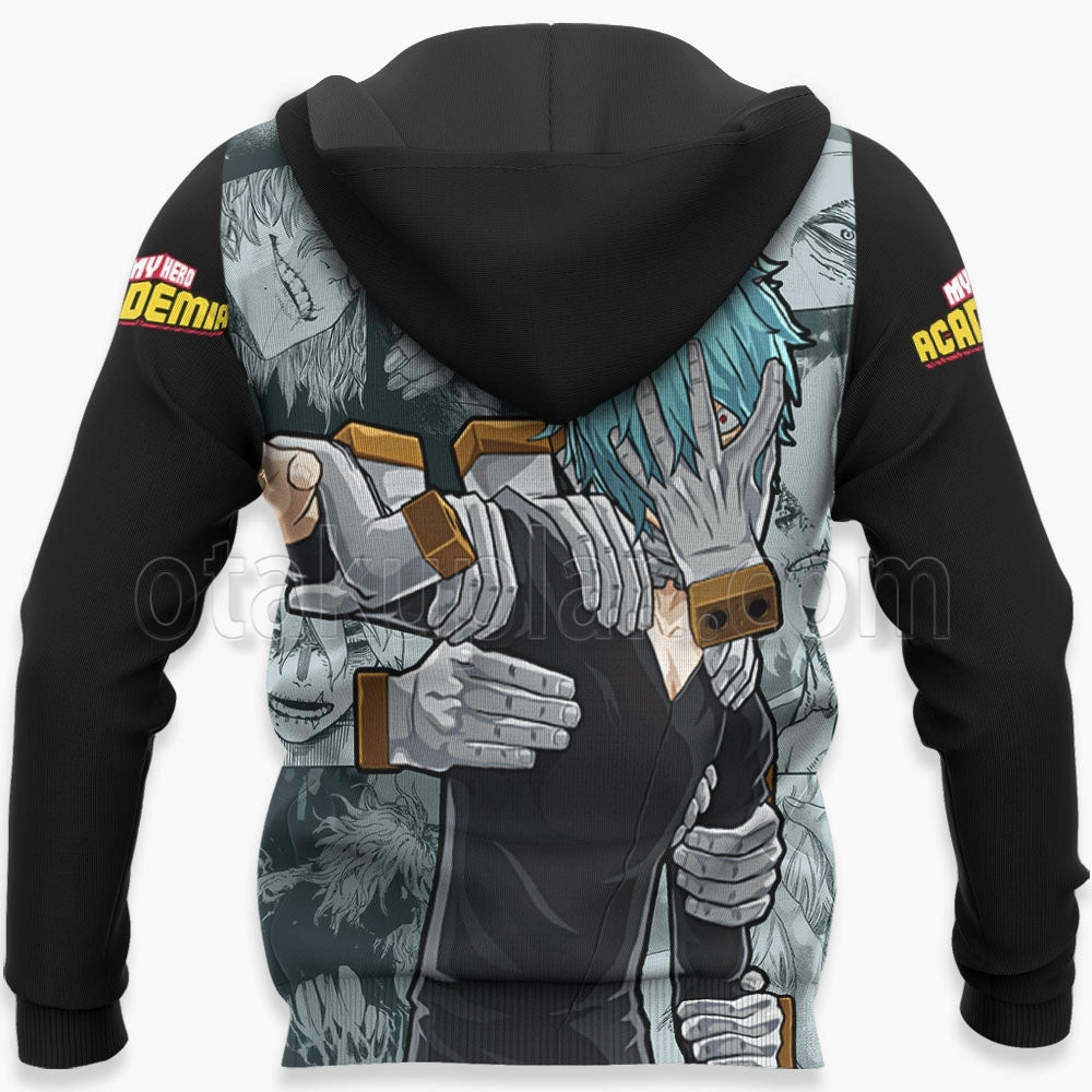 Tomura Shigaraki Hoodie Custom Manga Style