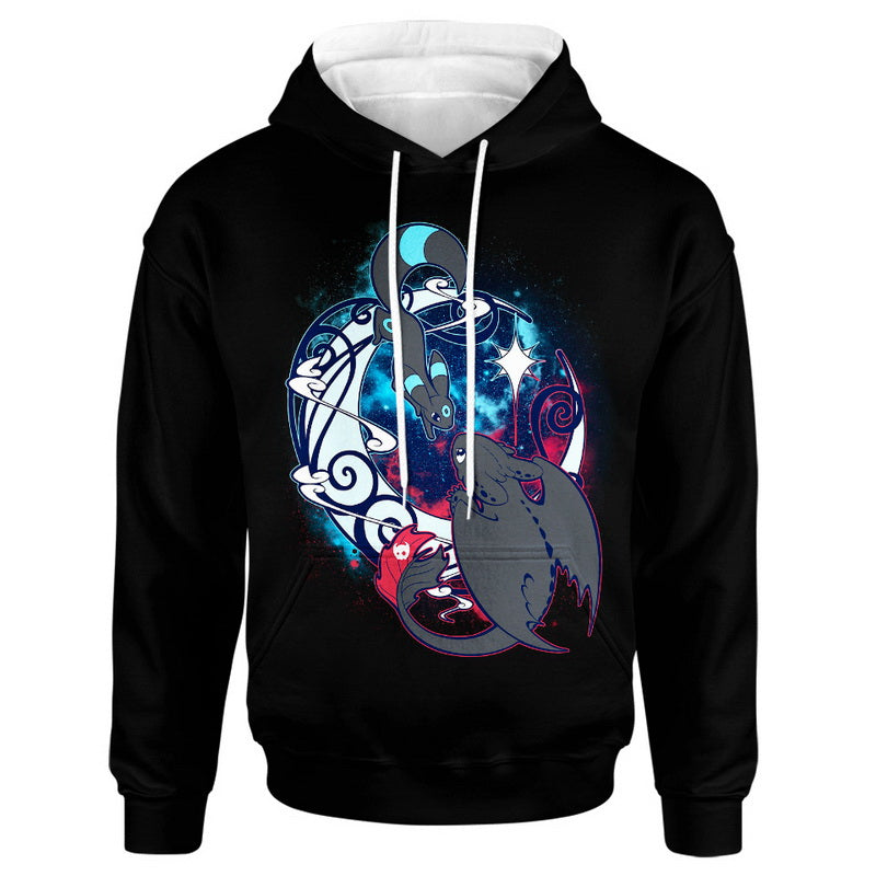 Toothless and Umbreon Hoodie / T-Shirt