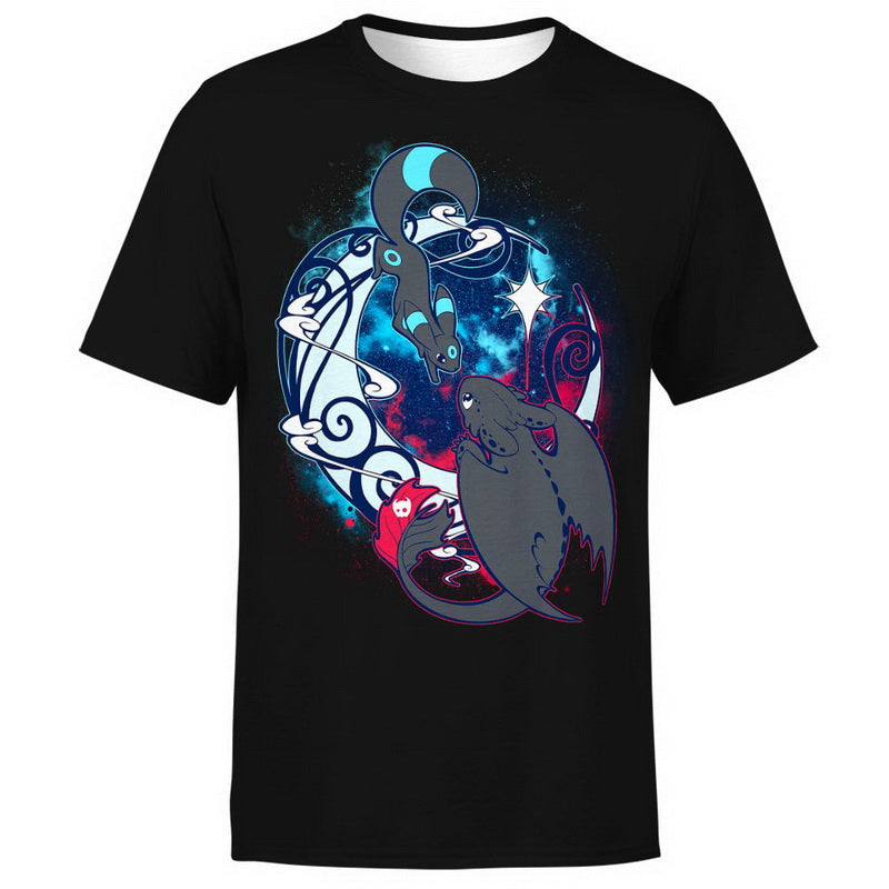 Toothless and Umbreon Hoodie / T-Shirt