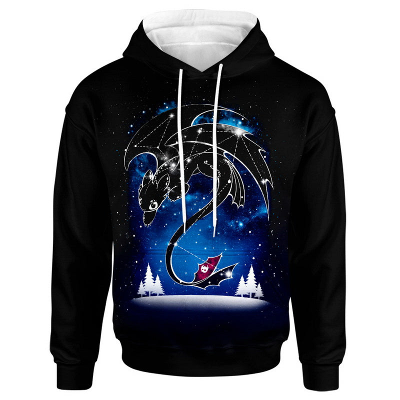Toothless Starry Hoodie / T-Shirt
