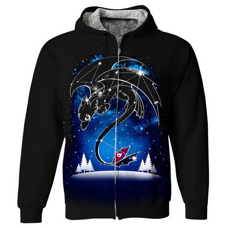 Toothless Starry Hoodie / T-Shirt