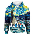 Totoro Starry Night Hoodie / T-Shirt