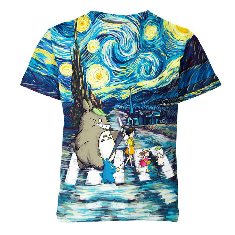 Totoro Starry Night Hoodie / T-Shirt