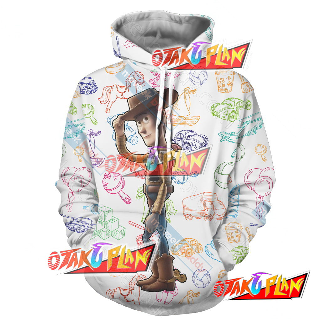 ToyStory Unisex 3D Hoodie