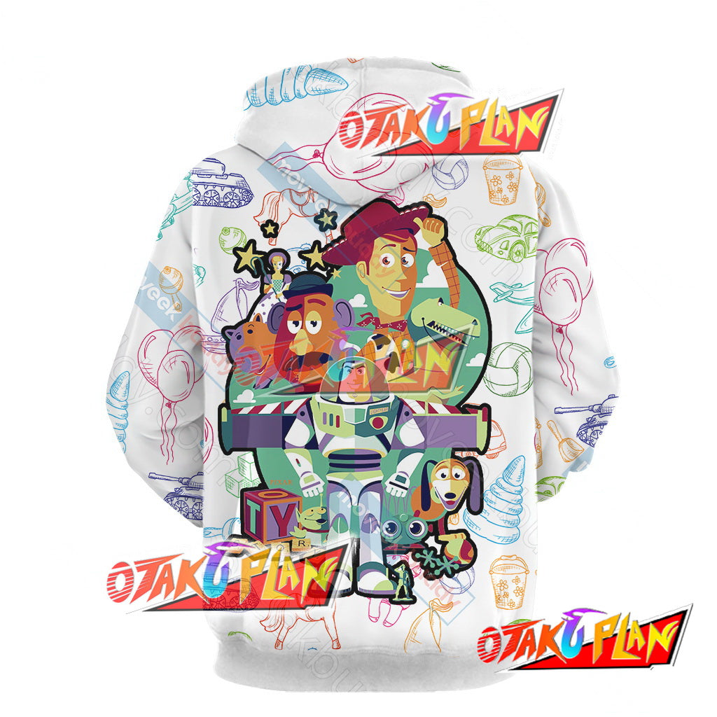 ToyStory Unisex 3D Hoodie