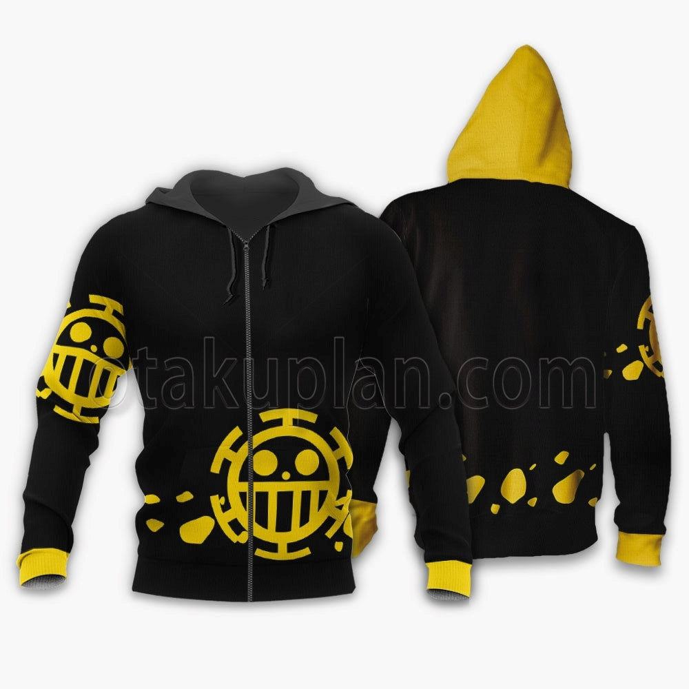 Trafalgar D Law Hoodie Costume Anime