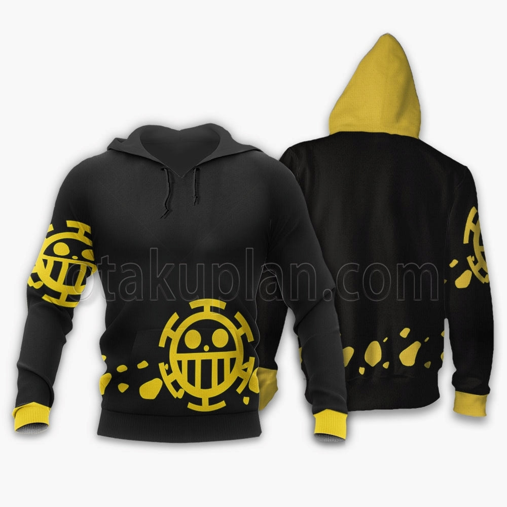 Trafalgar D Law Hoodie Costume Anime