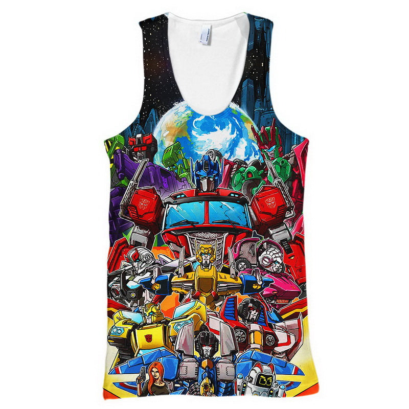 Transformer Fictional World Hoodie / T-Shirt