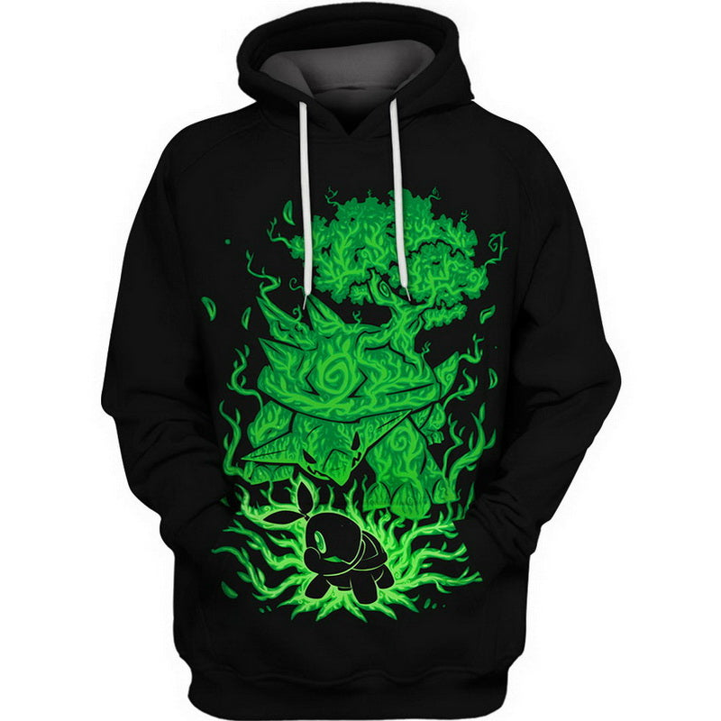 Turtwig and Torterra Hoodie / T-Shirt