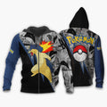 Typhlosion Hoodie Custom Mix Manga