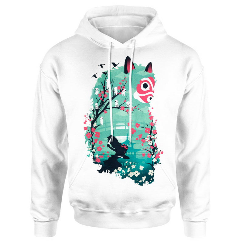Ukiyo-e Princess Mononoke Hoodie / T-Shirt
