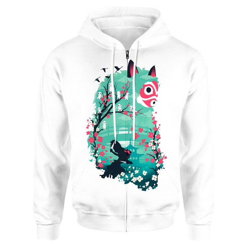 Ukiyo-e Princess Mononoke Hoodie / T-Shirt