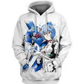 Unit 00 And Rei Ayanami Hoodie / T-Shirt