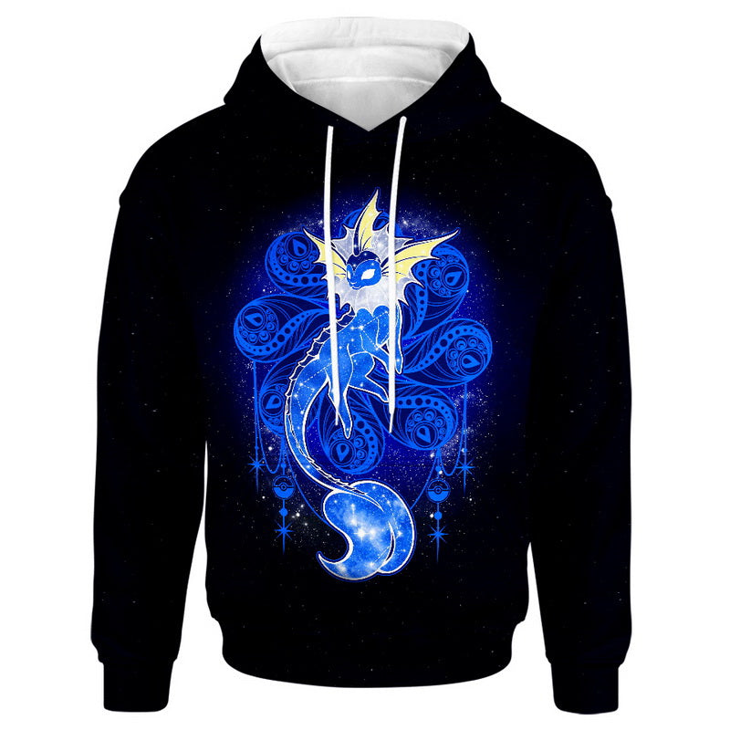 Vaporeon Starry Hoodie / T-Shirt