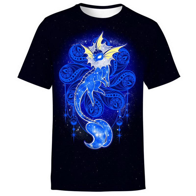 Vaporeon Starry Hoodie / T-Shirt