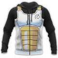 Vegeta Saiyan Battle Armor Dragon Ball Apparel Hoodie Shirts