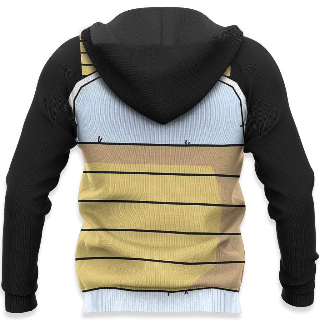 Vegeta Saiyan Battle Armor Dragon Ball Apparel Hoodie Shirts
