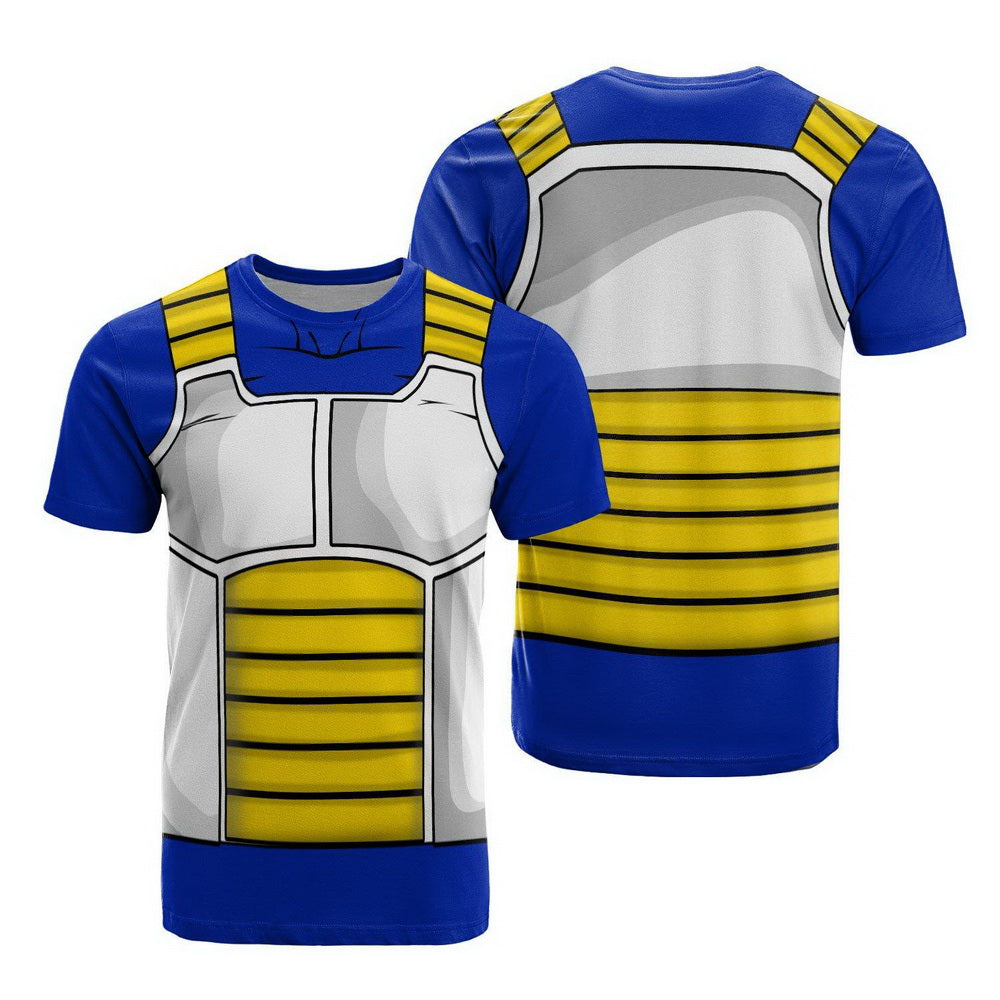 Vegeta Uniform Custom Dragon Ball Amine Casual Hoodie Shirts