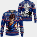 Vegito Ugly Christmas Sweater Dragon Ball Hoodie Shirt