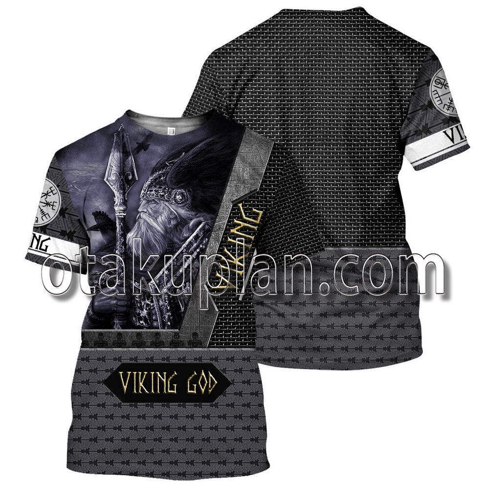 Viking 3D All Over Printed T-Shirt / Hoodie