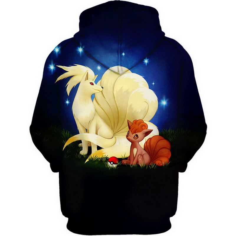 Vulpix and Ninetales Hoodie / T-Shirt