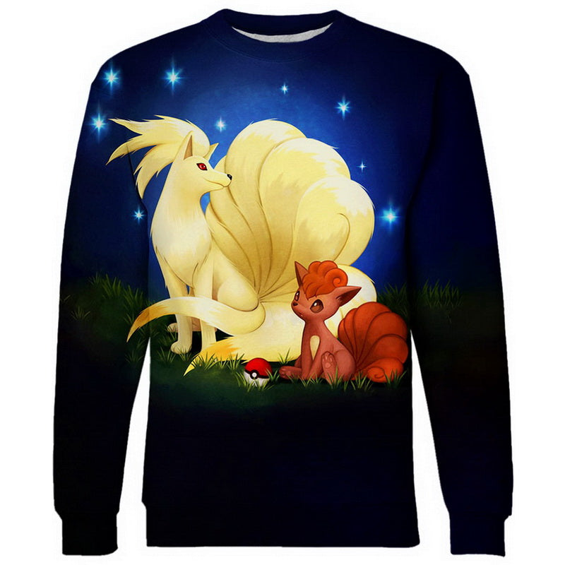 Vulpix and Ninetales Hoodie / T-Shirt