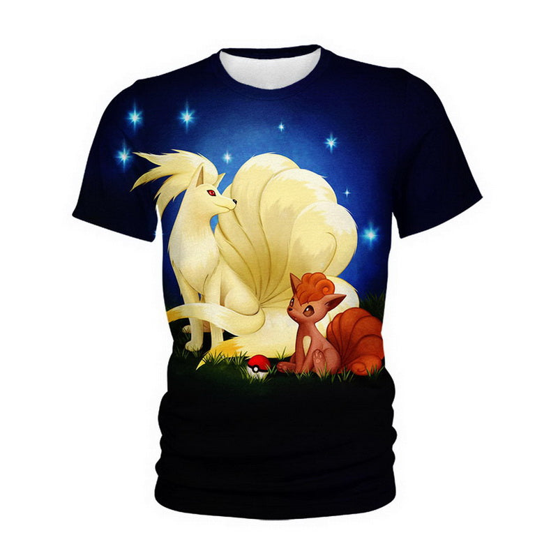 Vulpix and Ninetales Hoodie / T-Shirt