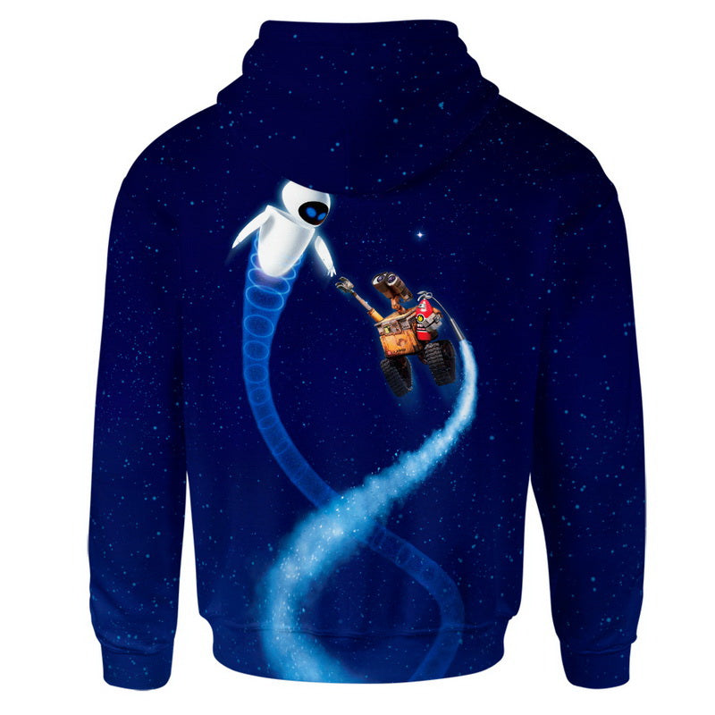 Wall-e and Eve Hoodie / T-Shirt