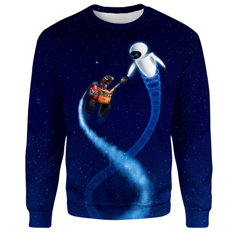 Wall-e and Eve Hoodie / T-Shirt