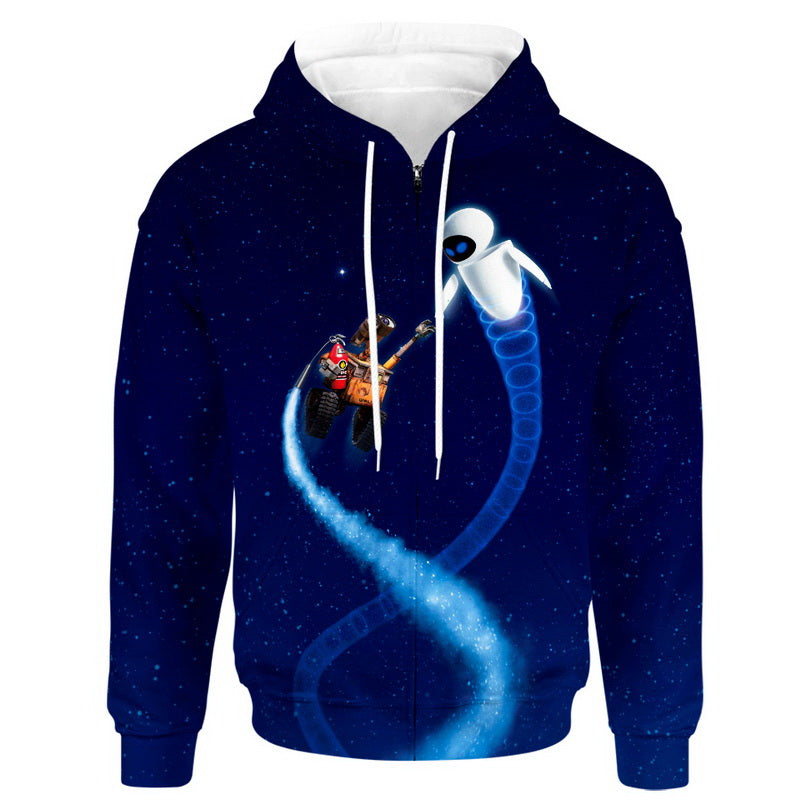 Wall-e and Eve Hoodie / T-Shirt