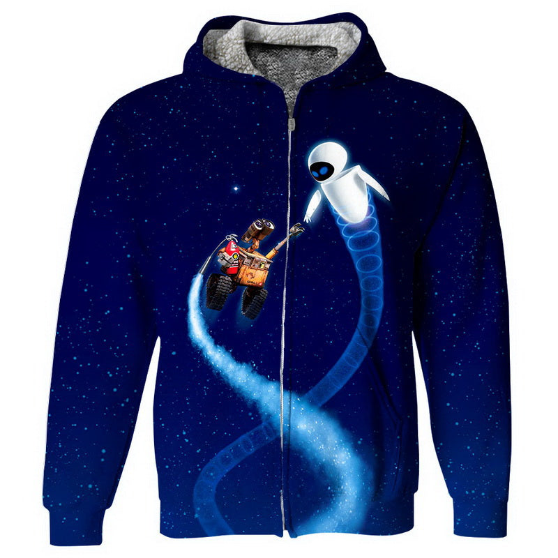 Wall-e and Eve Hoodie / T-Shirt
