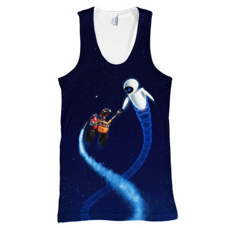 Wall-e and Eve Hoodie / T-Shirt