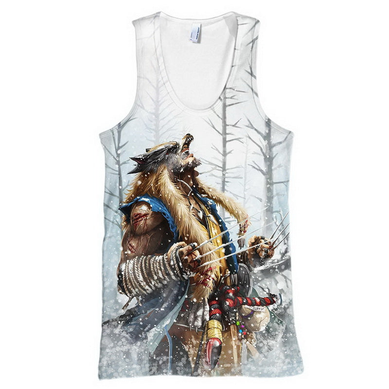 Wild Wolverine Hoodie / T-Shirt