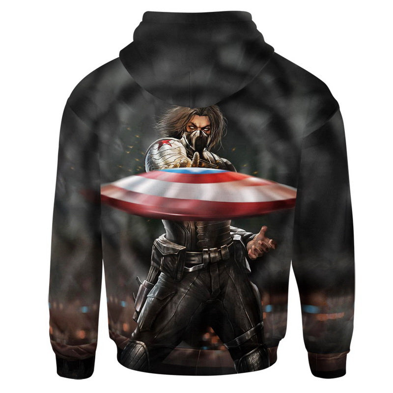 Winter Soldier Bucky Hoodie / T-Shirt