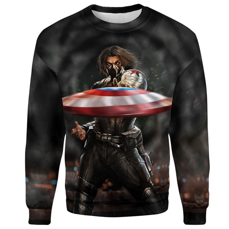 Winter Soldier Bucky Hoodie / T-Shirt