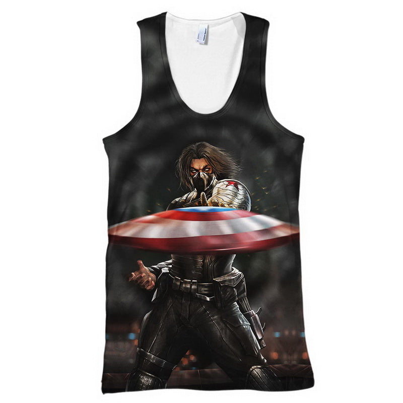 Winter Soldier Bucky Hoodie / T-Shirt