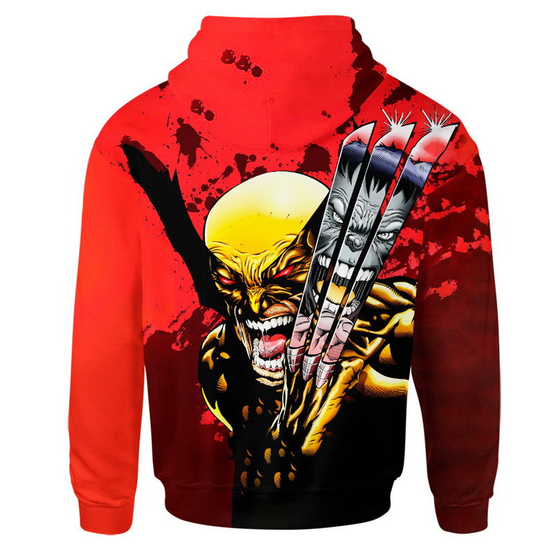Wolverine and Hulk Hoodie / T-Shirt