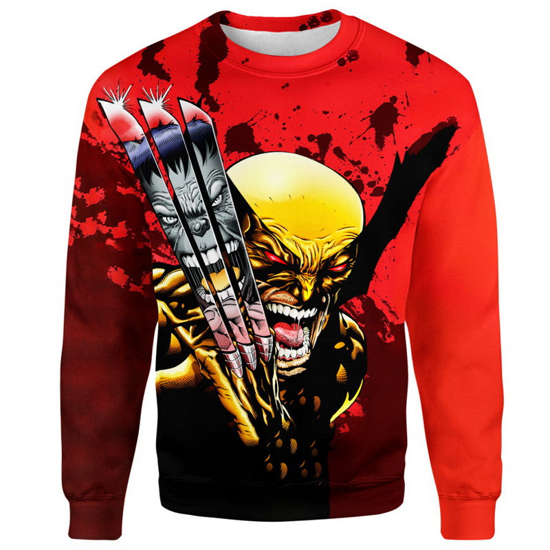 Wolverine and Hulk Hoodie / T-Shirt