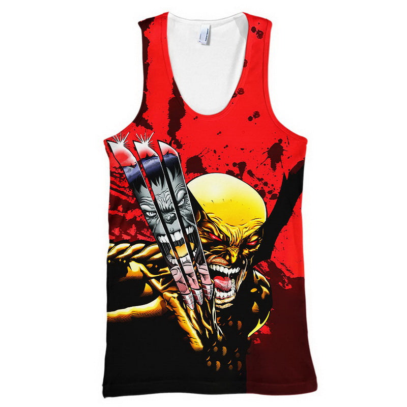 Wolverine and Hulk Hoodie / T-Shirt