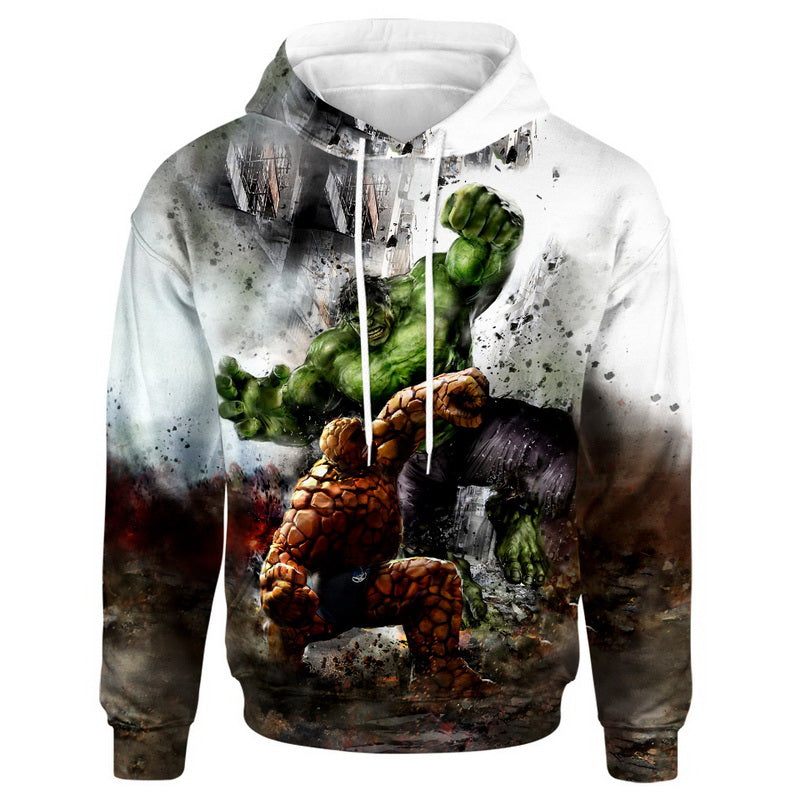 World War Hulk and Thing Hoodie / T-Shirt